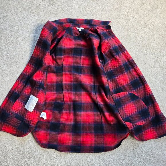 NWOT L.L. Bean Chamois Plaid Tunic - Picture 6 of 12